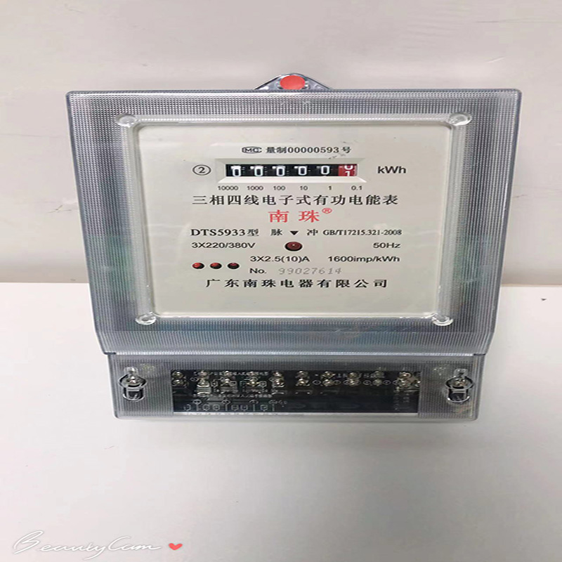 广东南珠电表 单相电子表电表 电表 220V电子表（华联）