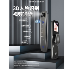 乐视RS6全自动可视猫眼对讲智能锁+3D人脸智能锁