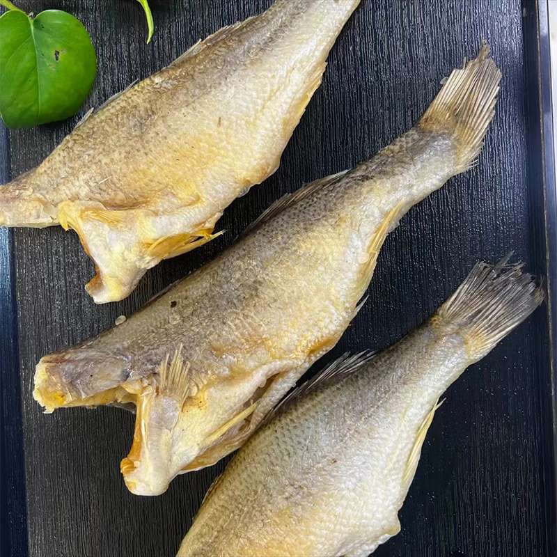 鲈鱼干 淡干生晒海味500g