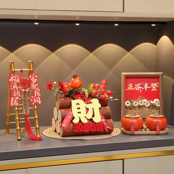 五谷丰登杂粮摆件
